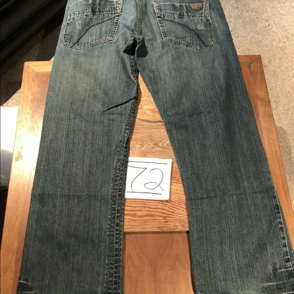 Men's FOX DENIM Throttle Jeans Size 36x32 - Picture 8 of 11